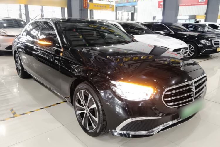 Used Mercedes-Benz E-Class New Energy 2022 Facelift E 350 e L Plug-in Hybrid Sedan Exterior 1