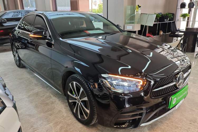 Used Mercedes-Benz E-Class New Energy 2022 Restyled E 350 e L Plug-in Hybrid Sports Sedan Exterior 2