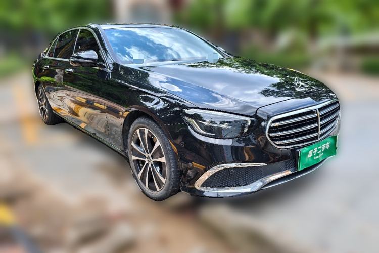 Used Mercedes-Benz E-Class New Energy 2022 Facelift E 350 e L Plug-in Hybrid Sedan Exterior 2