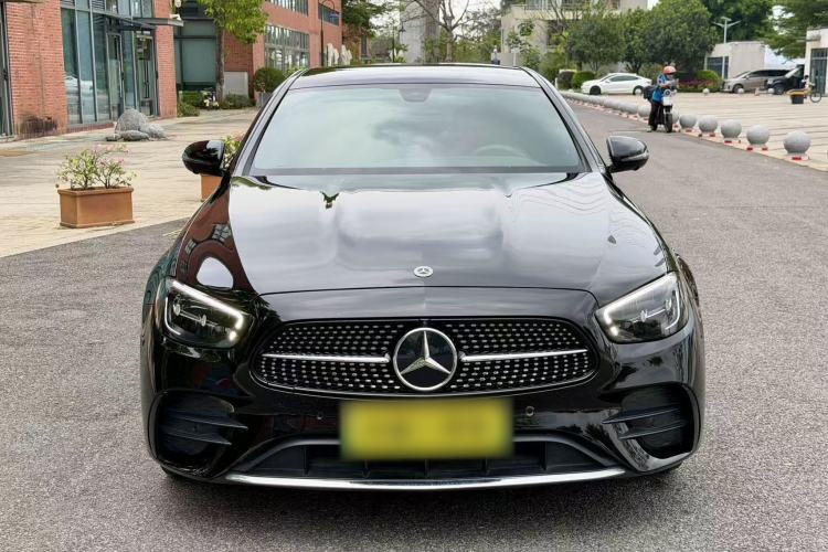 Used Mercedes-Benz E-Class New Energy 2022 Facelift E 350 e L Plug-in Hybrid Sedan Exterior 2