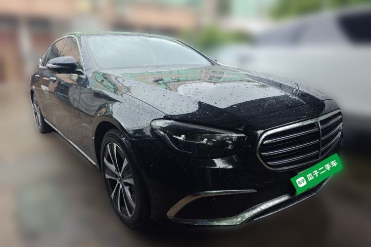 Used Mercedes-Benz E-Class New Energy 2022 Second Facelift E 350 e L Plug-in Hybrid Sedan Exterior 2