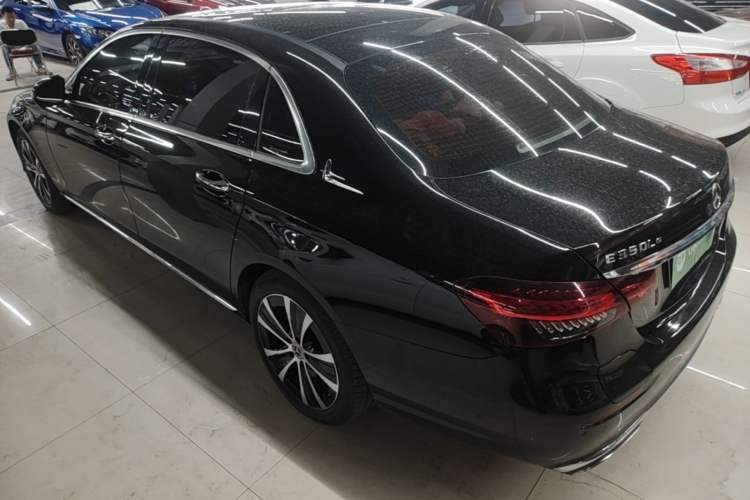 Used Mercedes-Benz E-Class New Energy 2022 Second Facelift E 350 e L Plug-in Hybrid Sedan Exterior 2