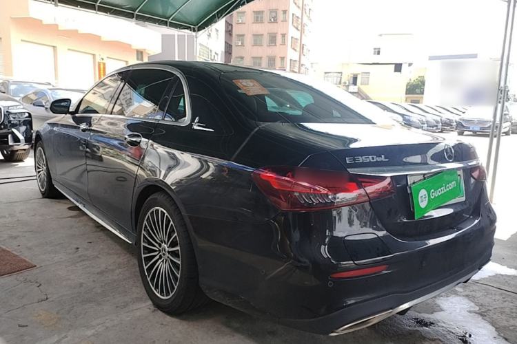 Used Mercedes-Benz E-Class New Energy 2022 Restyled E 350 e L Plug-in Hybrid Sports Sedan Exterior 2