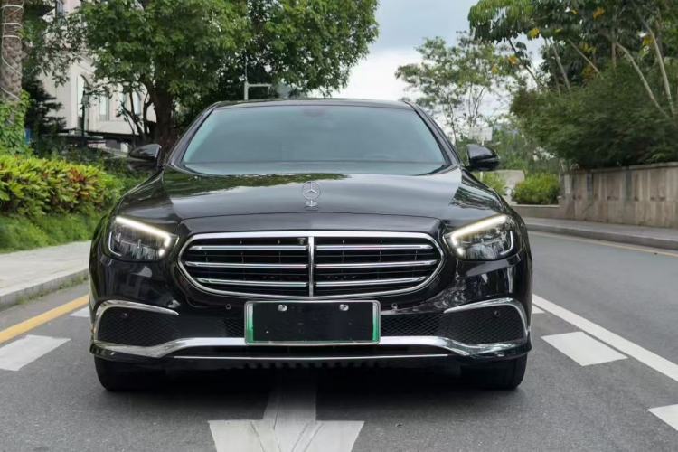 Used Mercedes-Benz E-Class New Energy 2022 Facelift E 350 e L Plug-in Hybrid Sedan Exterior 2