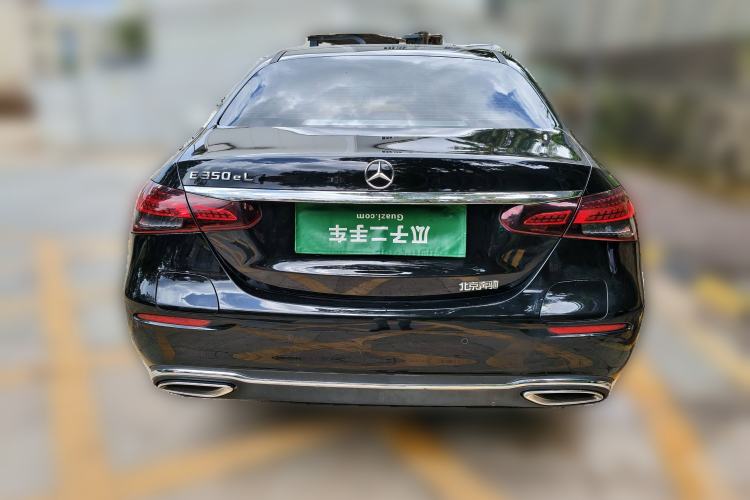 Used Mercedes-Benz E-Class New Energy 2022 Facelift E 350 e L Plug-in Hybrid Sedan Exterior 4