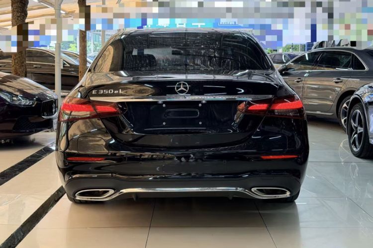 Used Mercedes-Benz E-Class New Energy 2022 E 350 e L Plug-in Hybrid Sports Sedan Exterior 4