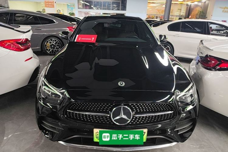 Used Mercedes-Benz E-Class New Energy 2022 E 350 e L Plug-in Hybrid Sports Sedan Front