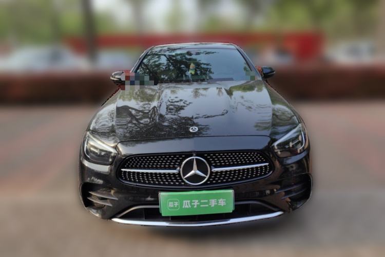 Used Mercedes-Benz E-Class New Energy 2022 Second Facelift E 350 e L Plug-in Hybrid Sports Sedan Front