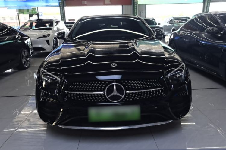 Used Mercedes-Benz E-Class New Energy 2022 Restyled E 350 e L Plug-in Hybrid Sports Sedan Front