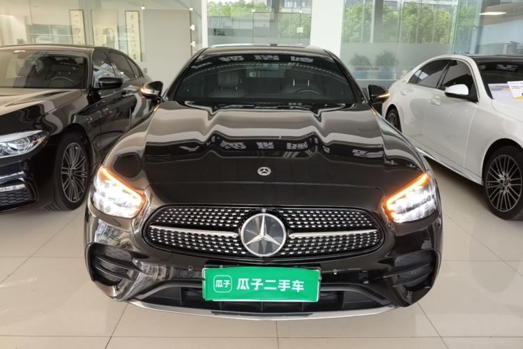 Used Mercedes-Benz E-Class New Energy 2022 Restyled E 350 e L Plug-in Hybrid Sports Sedan Front
