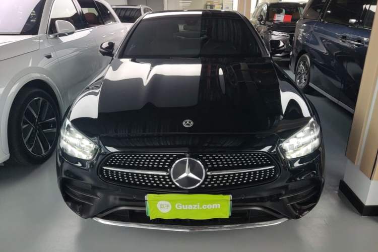 Used Mercedes-Benz E-Class New Energy 2022 E 350 e L Plug-in Hybrid Sports Sedan Front