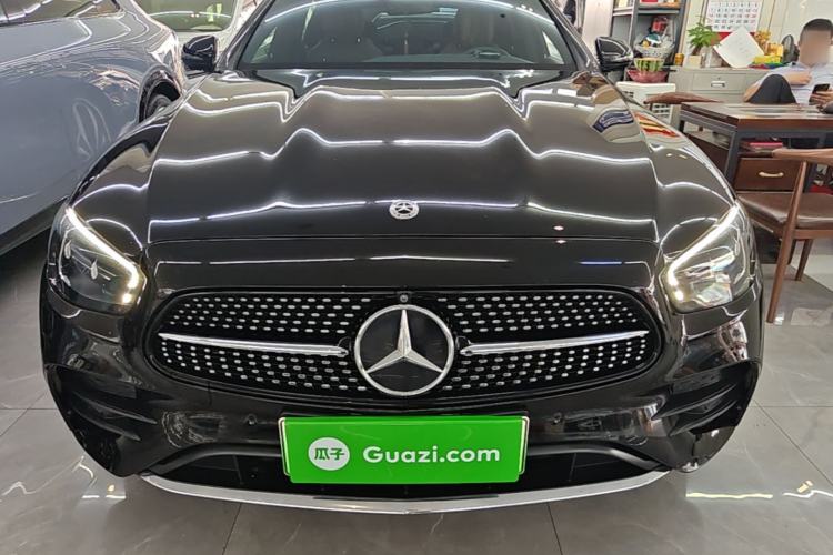 Used Mercedes-Benz E-Class New Energy 2022 Restyled E 350 e L Plug-in Hybrid Sports Sedan Front