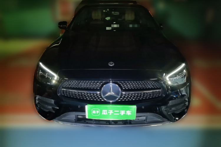 Used Mercedes-Benz E-Class New Energy 2022 Second Facelift E 350 e L Plug-in Hybrid Sports Sedan Front