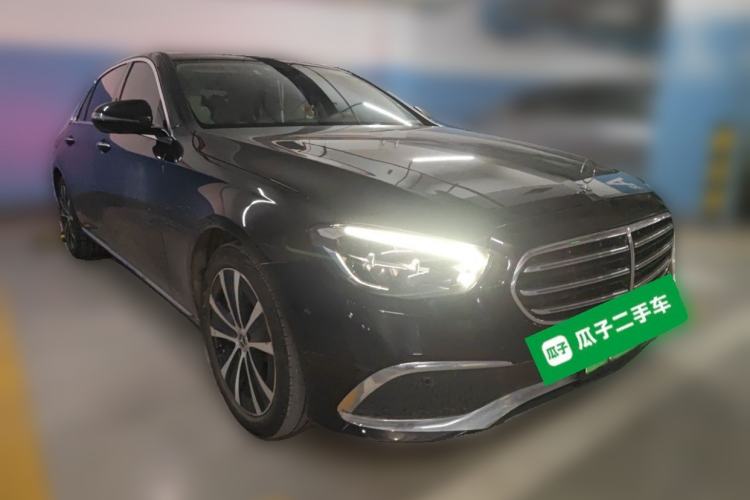 Used Mercedes-Benz E-Class New Energy 2022 Facelift E 350 e L Plug-in Hybrid Sedan Front Right 45 Deg