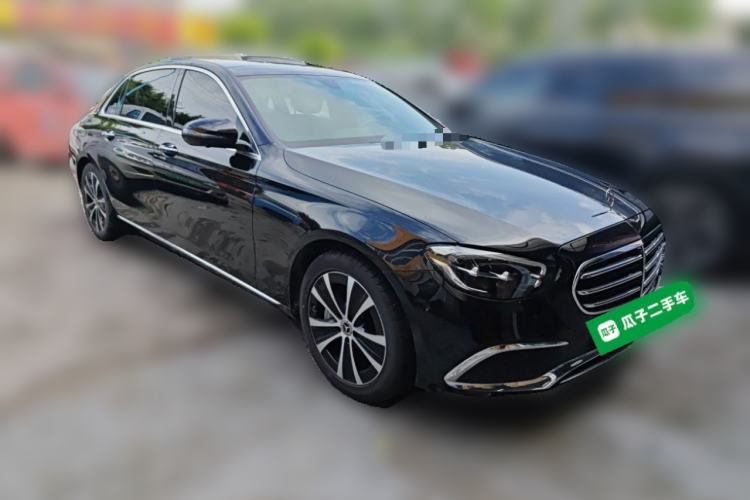 Used Mercedes-Benz E-Class New Energy 2022 Restyled E 350 e L Plug-in Hybrid Sedan Front Right 45 Deg