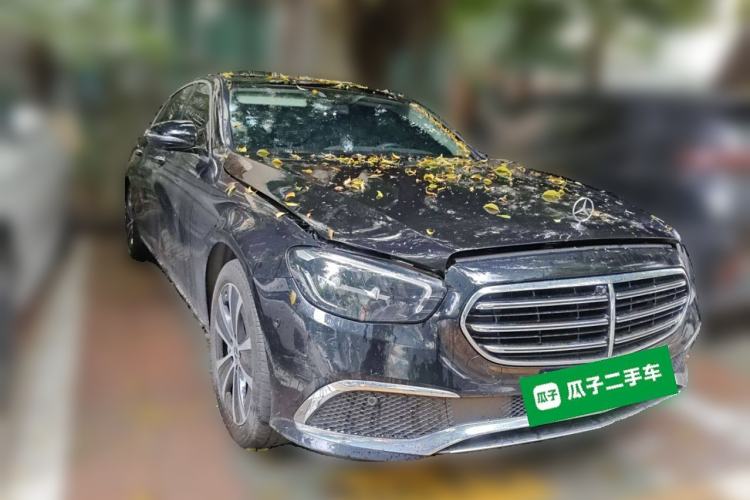 Used Mercedes-Benz E-Class New Energy 2022 Restyled E 350 e L Plug-in Hybrid Sedan Front Right 45 Deg