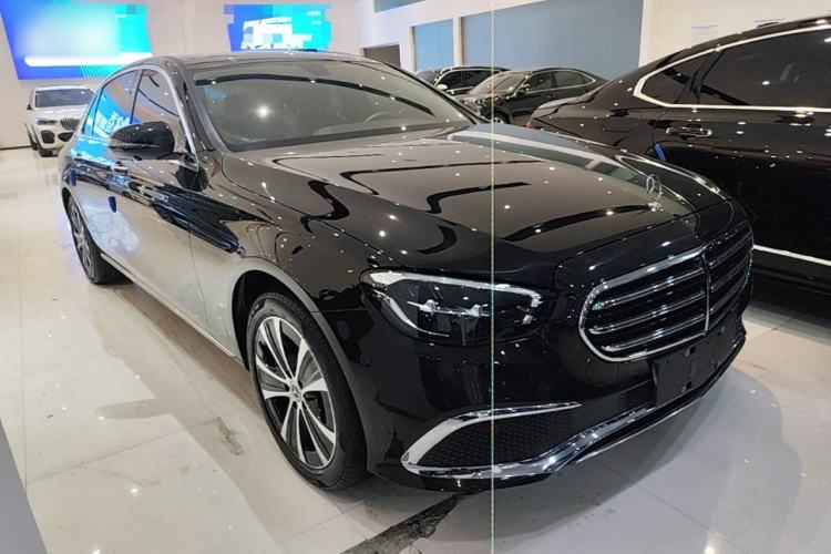 Used Mercedes-Benz E-Class New Energy 2022 Restyled E 350 e L Plug-in Hybrid Sedan Front Right 45 Deg
