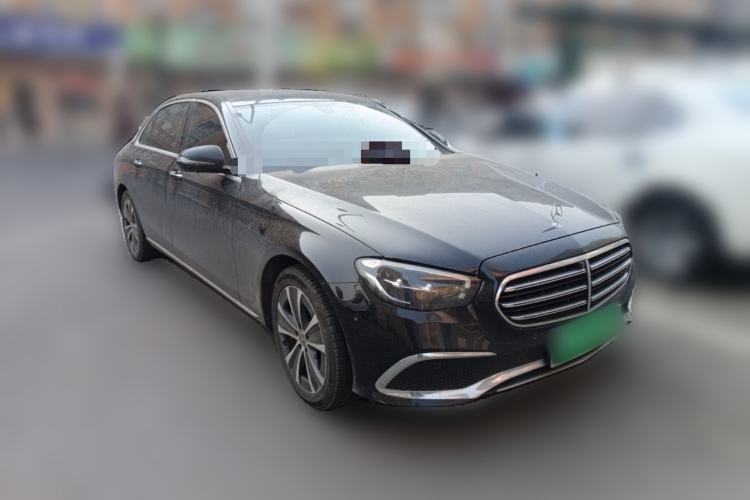 Used Mercedes-Benz E-Class New Energy 2022 Restyled E 350 e L Plug-in Hybrid Sedan Front Right 45 Deg