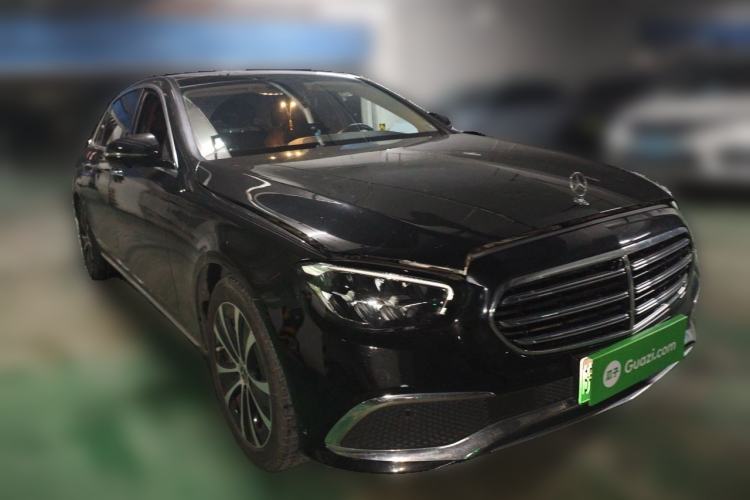 Used Mercedes-Benz E-Class New Energy 2022 Restyled E 350 e L Plug-in Hybrid Sedan Front Right 45 Deg