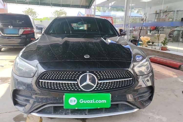 Used Mercedes-Benz E-Class New Energy 2022 Restyled E 350 e L Plug-in Hybrid Sports Sedan Front