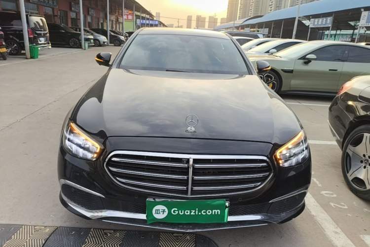 Used Mercedes-Benz E-Class New Energy 2022 Facelift E 350 e L Plug-in Hybrid Sedan Front