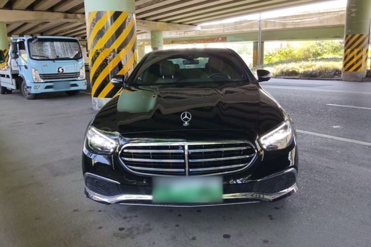 Used Mercedes-Benz E-Class New Energy 2022 Second Facelift E 350 e L Plug-in Hybrid Sports Sedan Front