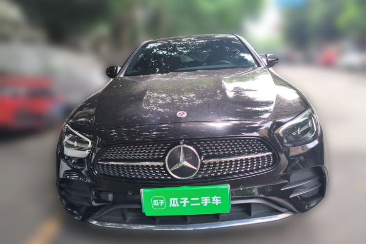 Used Mercedes-Benz E-Class New Energy 2022 Second Facelift E 350 e L Plug-in Hybrid Sports Sedan Front