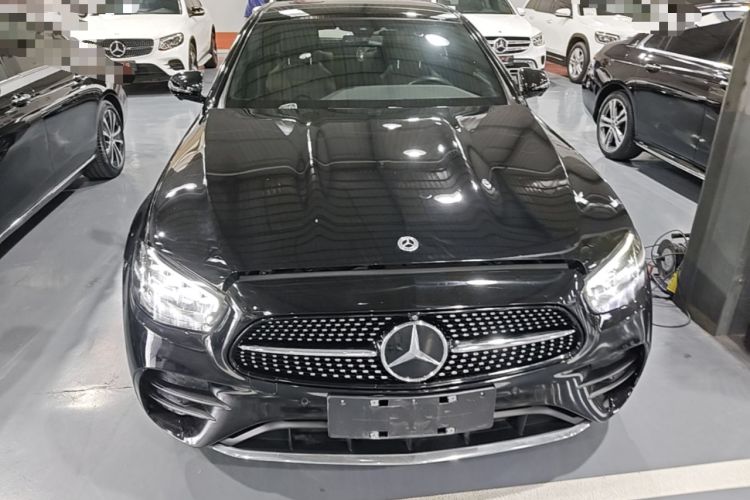 Used Mercedes-Benz E-Class New Energy 2022 Restyled E 350 e L Plug-in Hybrid Sports Sedan Front