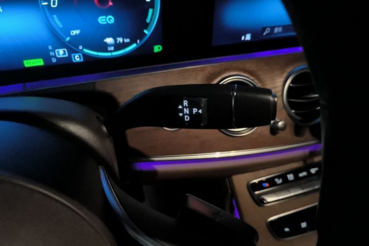 Used Mercedes-Benz E-Class New Energy 2022 Second Facelift E 350 e L Plug-in Hybrid Sedan Gear Lever