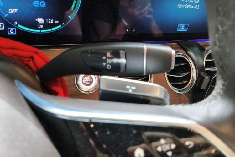 Used Mercedes-Benz E-Class New Energy 2022 Second Facelift E 350 e L Plug-in Hybrid Sedan Gear Lever