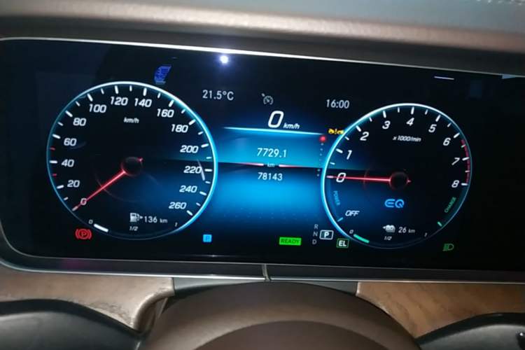 Used Mercedes-Benz E-Class New Energy 2022 E 350 e L Plug-in Hybrid Sedan Instrument Cluster