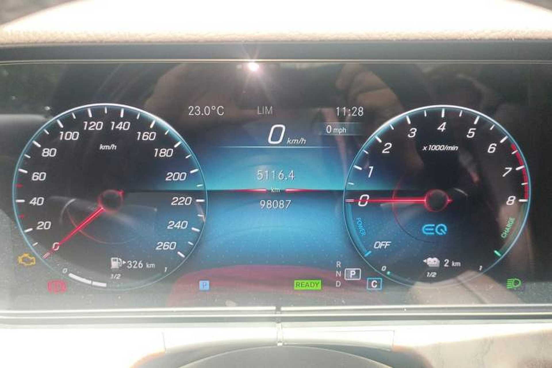 Used Mercedes-Benz E-Class New Energy 2022 Restyled E 350 e L Plug-in Hybrid Sedan Instrument Cluster