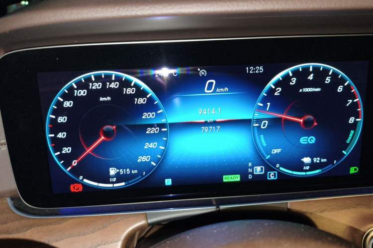 Used Mercedes-Benz E-Class New Energy 2022 Restyled E 350 e L Plug-in Hybrid Sedan Instrument Cluster