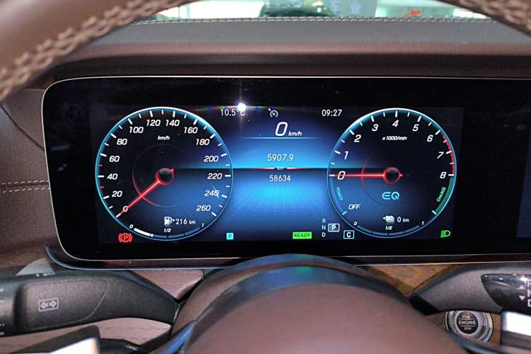 Used Mercedes-Benz E-Class New Energy 2022 Restyled E 350 e L Plug-in Hybrid Sedan Instrument Cluster
