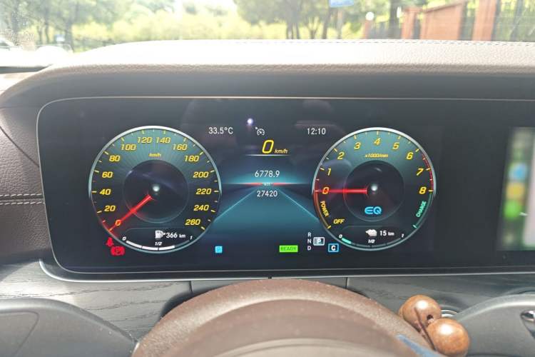 Used Mercedes-Benz E-Class New Energy 2022 Restyled E 350 e L Plug-in Hybrid Sedan Instrument Cluster