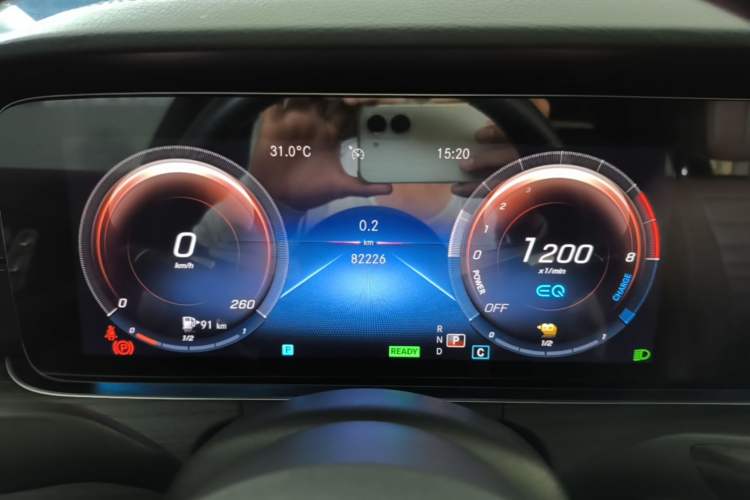 Used Mercedes-Benz E-Class New Energy 2022 Restyled E 350 e L Plug-in Hybrid Sports Sedan Instrument Cluster