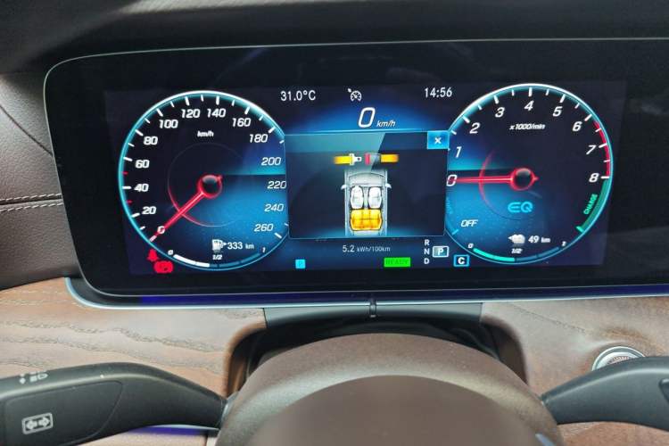 Used Mercedes-Benz E-Class New Energy 2022 Facelift E 350 e L Plug-in Hybrid Sedan Instrument Cluster