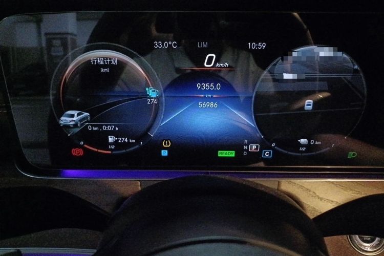 Used Mercedes-Benz E-Class New Energy 2022 Second Facelift E 350 e L Plug-in Hybrid Sedan Instrument Cluster