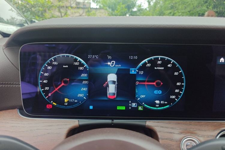 Used Mercedes-Benz E-Class New Energy 2022 Second Facelift E 350 e L Plug-in Hybrid Sedan Instrument Cluster