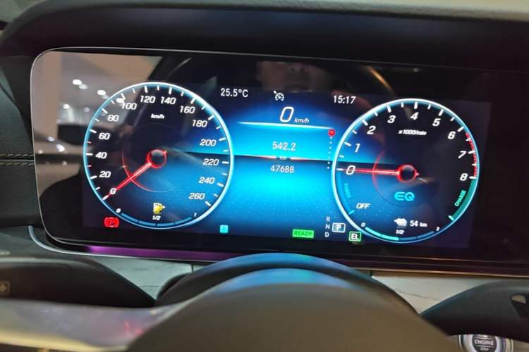 Used Mercedes-Benz E-Class New Energy 2022 Restyled E 350 e L Plug-in Hybrid Sports Sedan Instrument Cluster