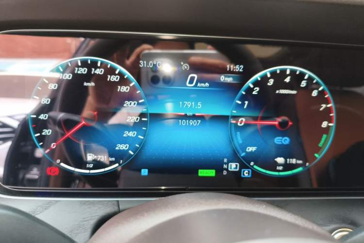 Used Mercedes-Benz E-Class New Energy 2022 E 350 e L Plug-in Hybrid Sedan Instrument Cluster