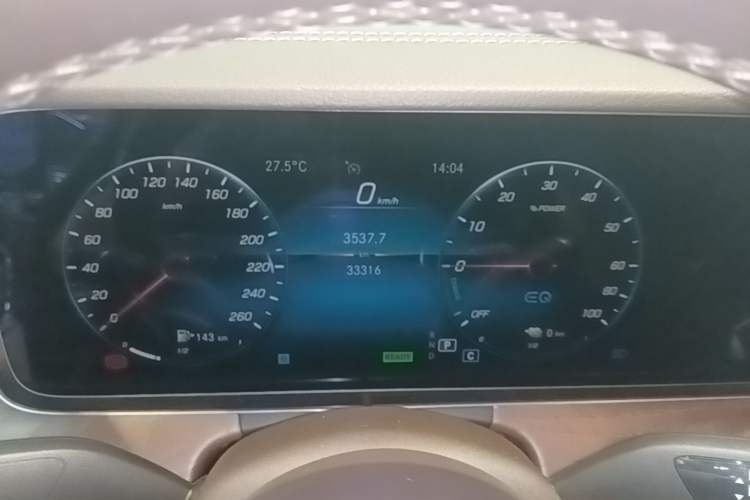 Used Mercedes-Benz E-Class New Energy 2022 Second Facelift E 350 e L Plug-in Hybrid Sedan Instrument Cluster