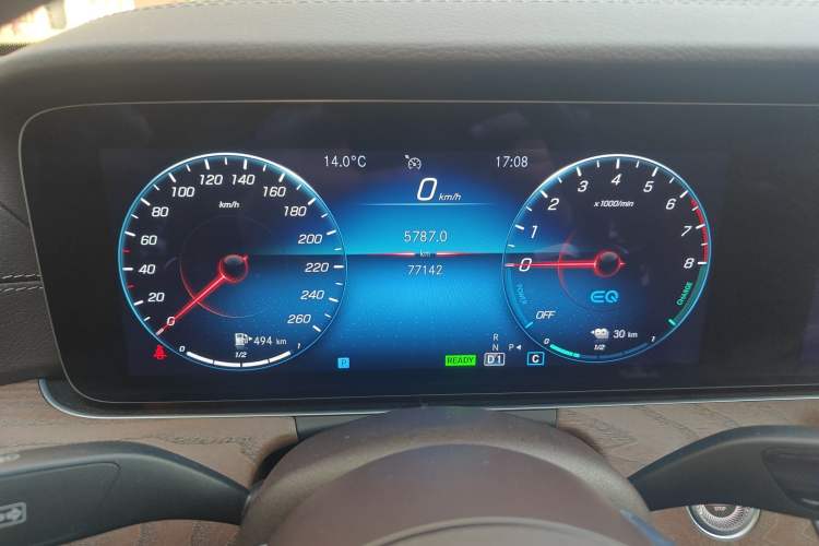 Used Mercedes-Benz E-Class New Energy 2022 Facelift E 350 e L Plug-in Hybrid Sedan Instrument Cluster