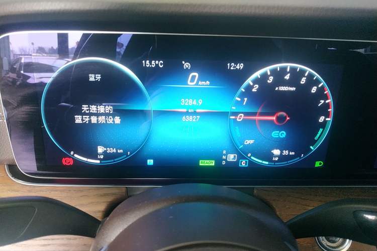 Used Mercedes-Benz E-Class New Energy 2022 Second Facelift E 350 e L Plug-in Hybrid Sedan Instrument Cluster