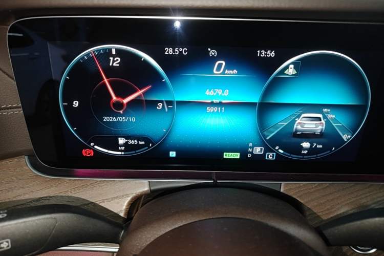 Used Mercedes-Benz E-Class New Energy 2022 Second Facelift E 350 e L Plug-in Hybrid Sedan Instrument Cluster