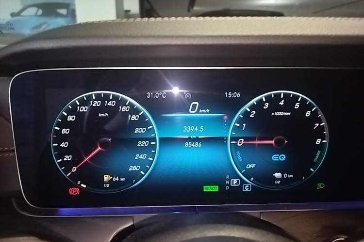 Used Mercedes-Benz E-Class New Energy 2022 Restyled E 350 e L Plug-in Hybrid Sports Sedan Instrument Cluster