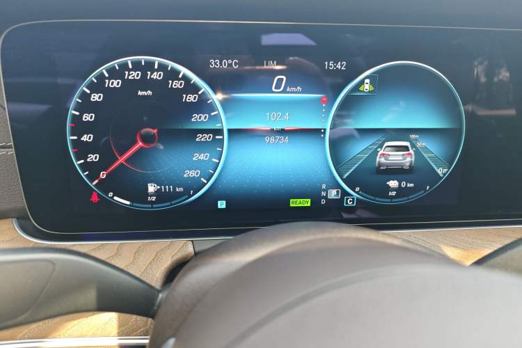 Used Mercedes-Benz E-Class New Energy 2022 Restyled E 350 e L Plug-in Hybrid Sports Sedan Instrument Cluster