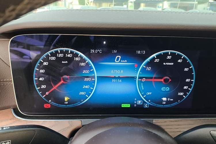 Used Mercedes-Benz E-Class New Energy 2022 Facelift E 350 e L Plug-in Hybrid Sedan Instrument Cluster