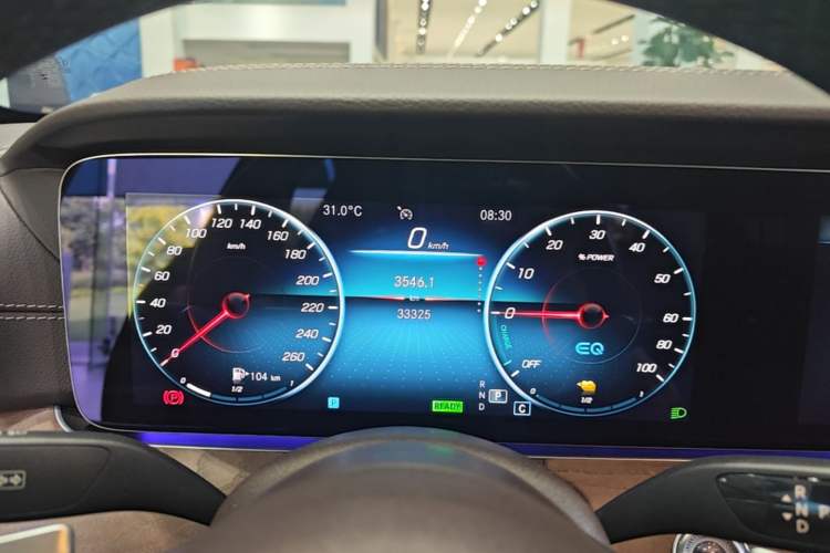 Used Mercedes-Benz E-Class New Energy 2022 Second Facelift E 350 e L Plug-in Hybrid Sedan Instrument Cluster