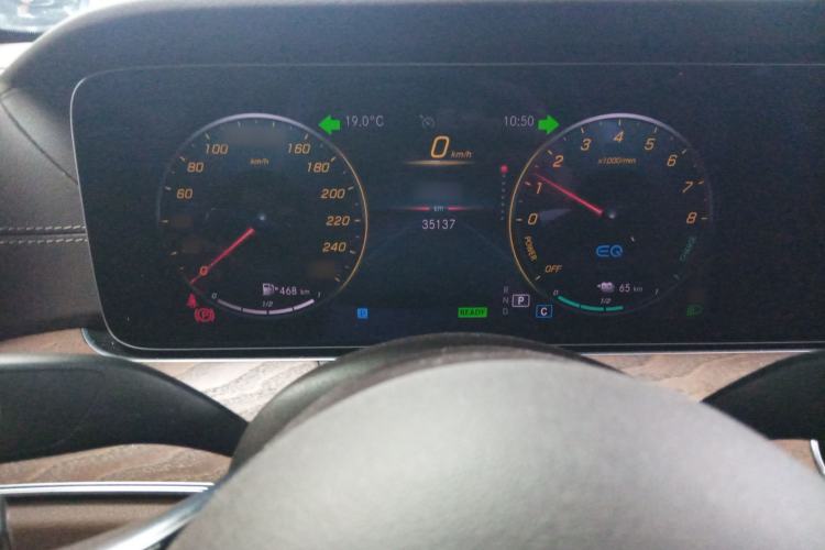 Used Mercedes-Benz E-Class New Energy 2022 Facelift E 350 e L Plug-in Hybrid Sedan Instrument Cluster